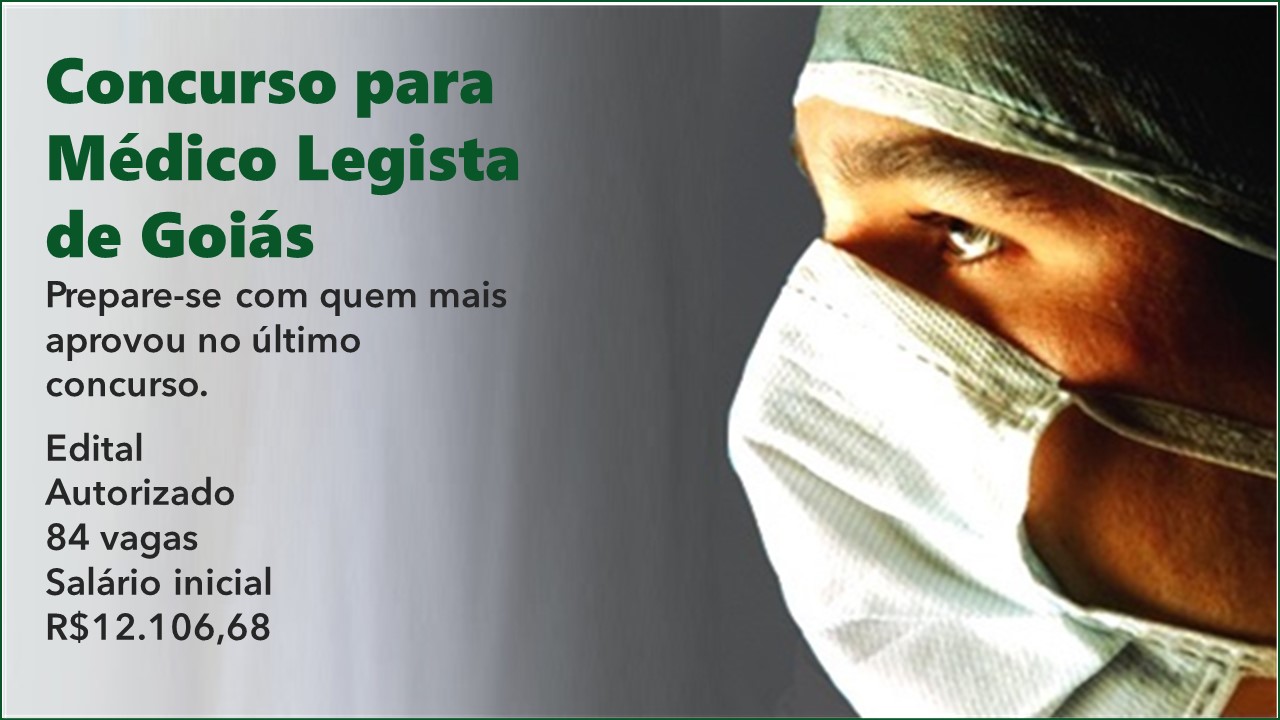 Preparatório para concurso Perito Médico Legista IGP/RS Porto Alegre