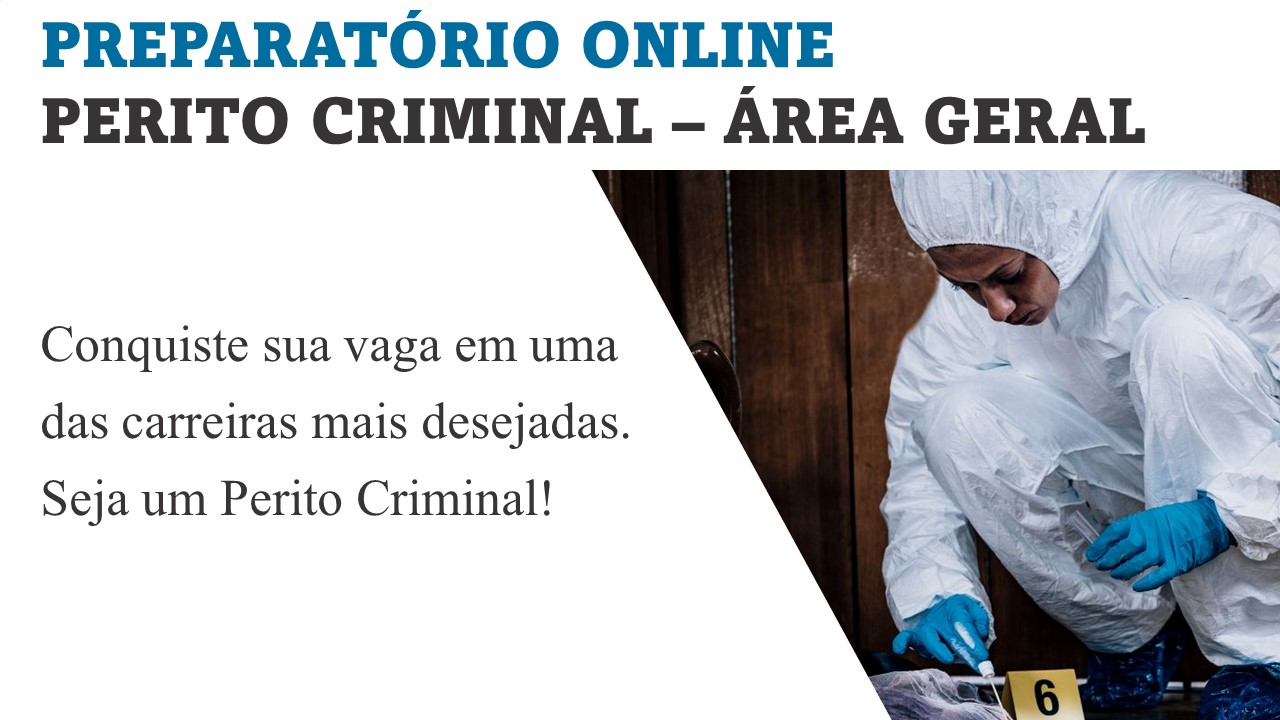 IGP RS - Curso Básico Para Perito Criminal - Todas as Áreas - 2023