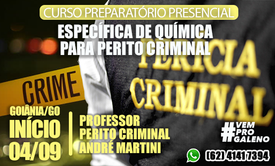 Instituto Galeno :: Preparatório Perito Criminal Química/Eng