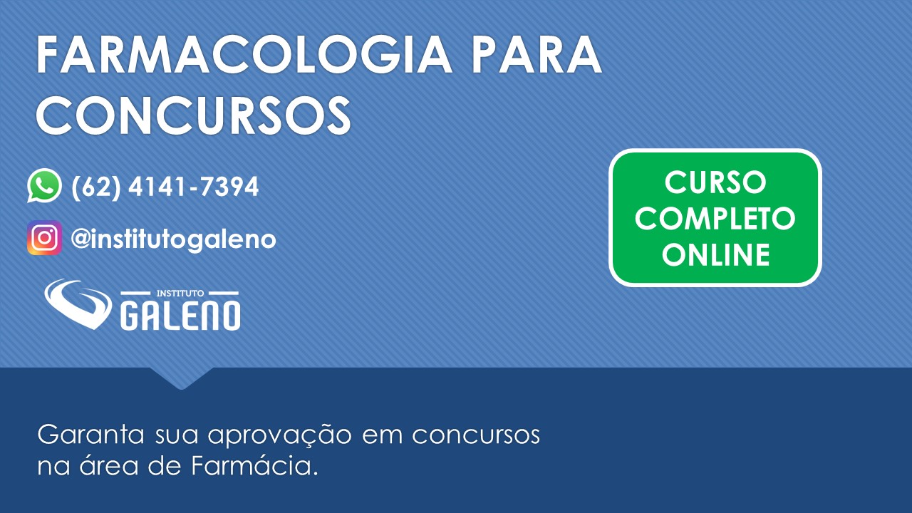 Farmacologia para Concursos