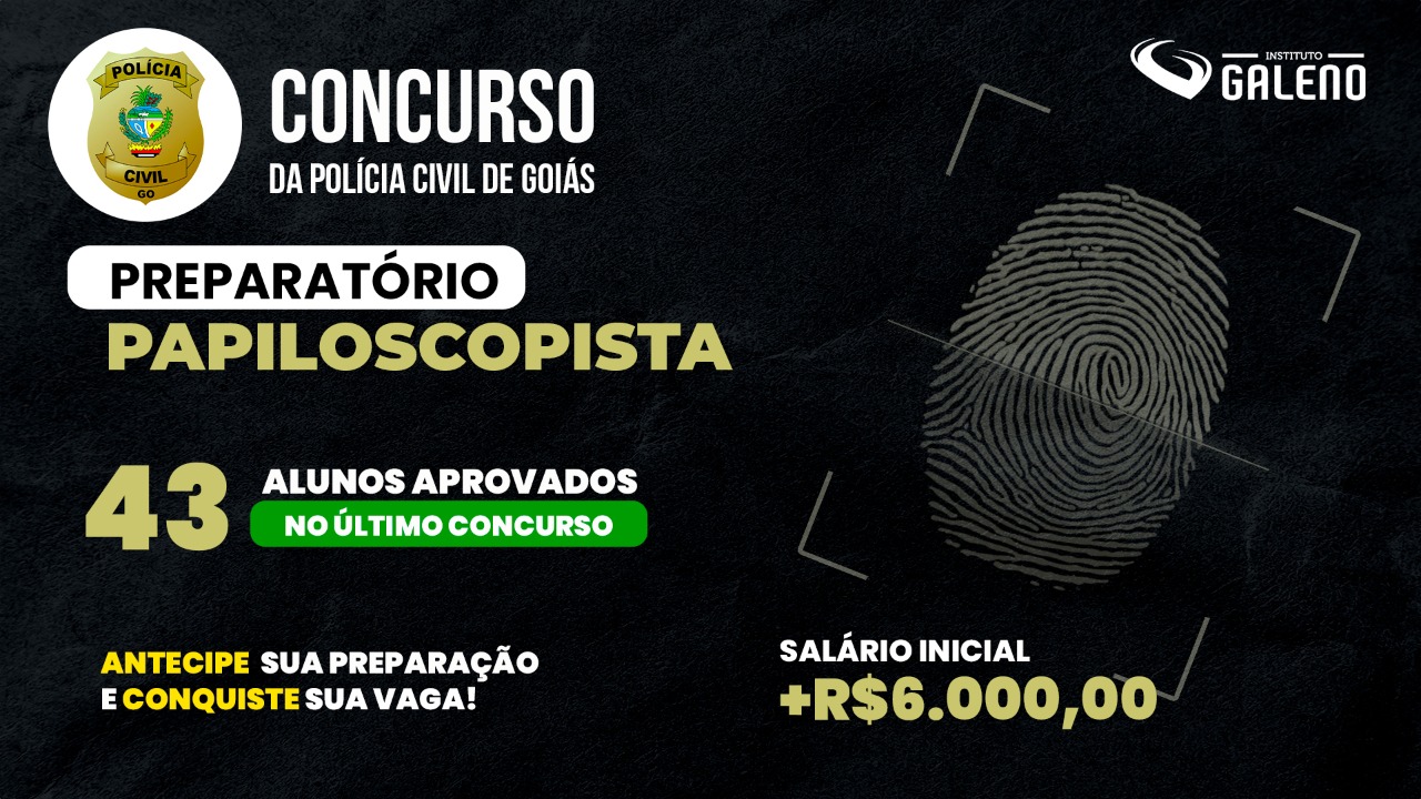 Simulado  IGP RS - Papiloscopista - Prodez Concursos